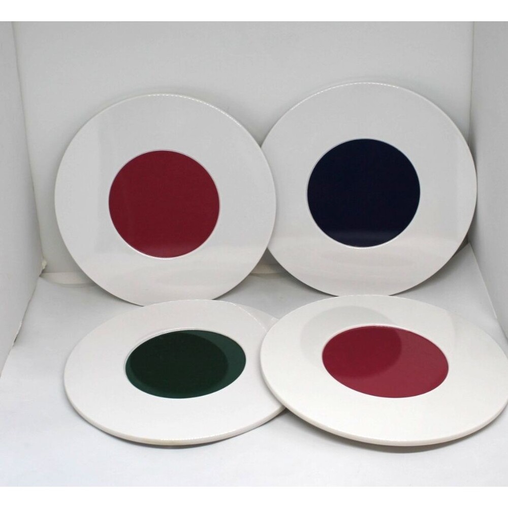 Vintage Tupperware “Cool Spot” Round Trivets Set of 4 – 7.25"
